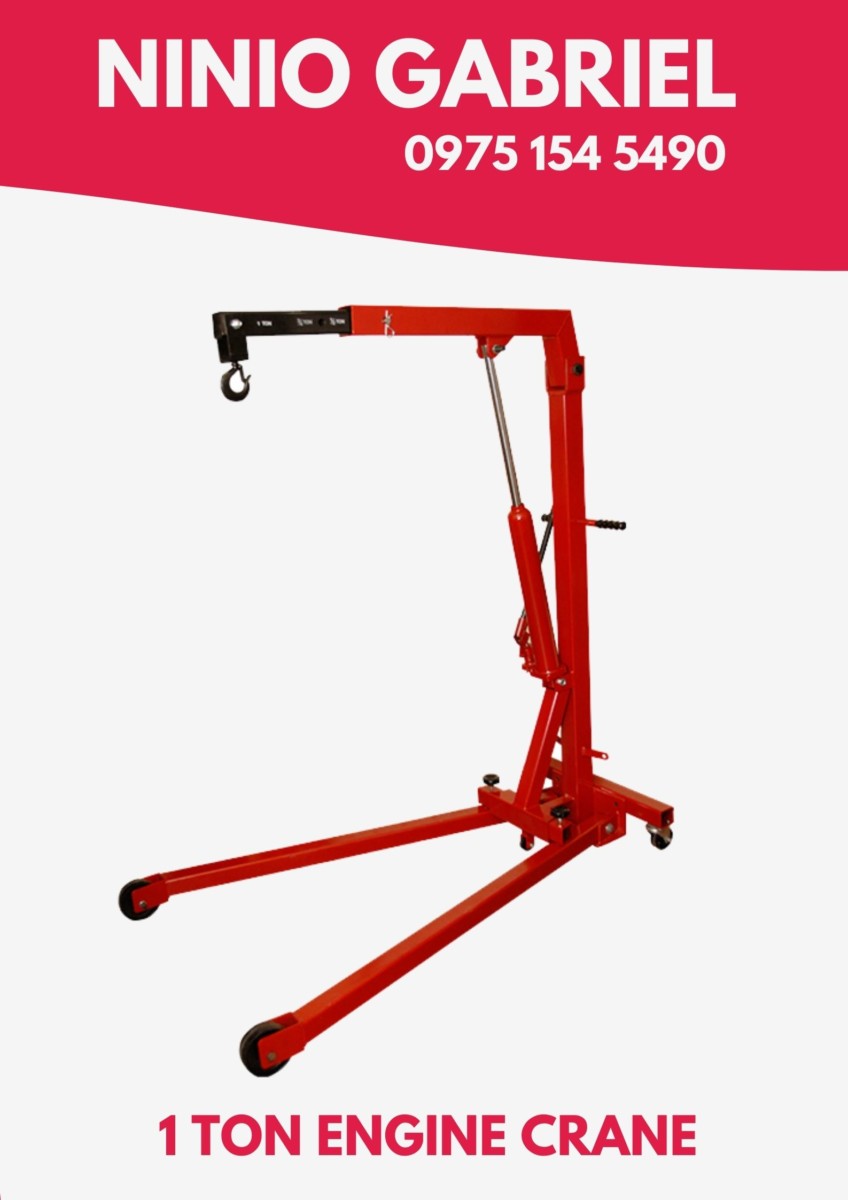 1 Ton Engine Crane - Engine Hoist Dealer in the Philippines