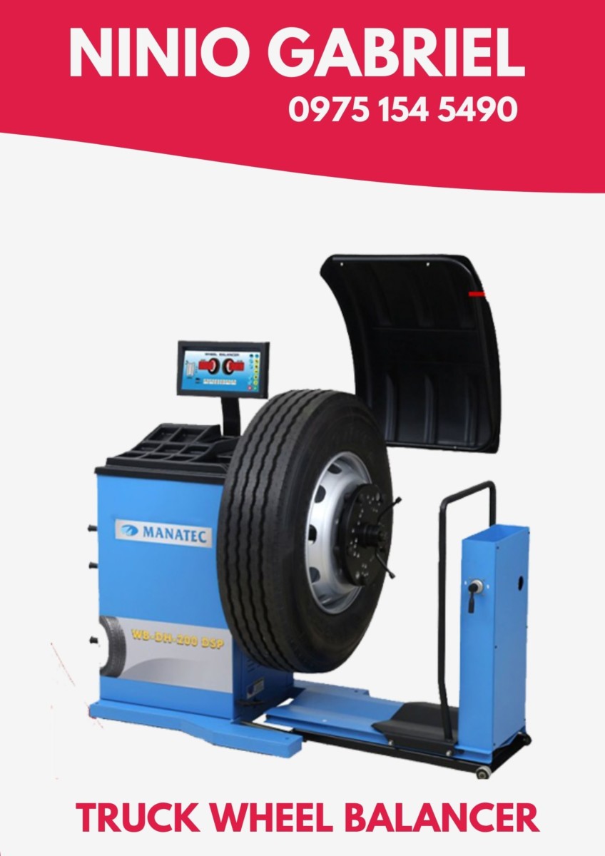 Manatec WB-DH-200 DSP Truck Tire Wheel Balancer Dealer in the Philippines